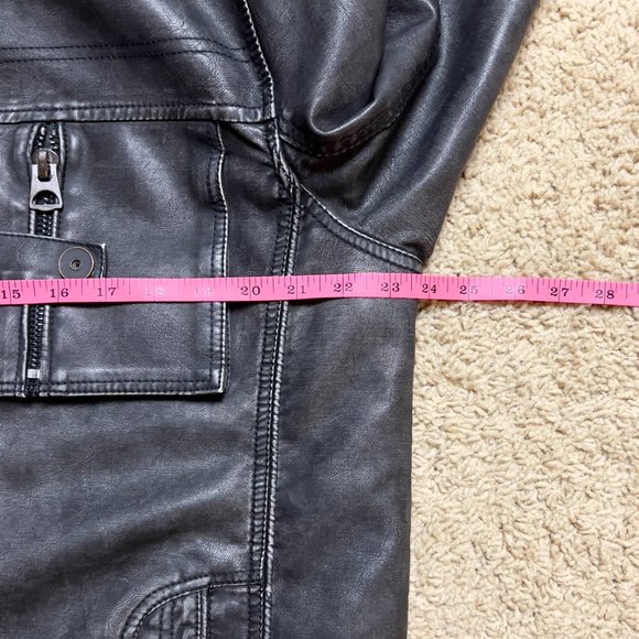 NWT David Outerwear Mens Leather Jacket - Picture 12 of 14